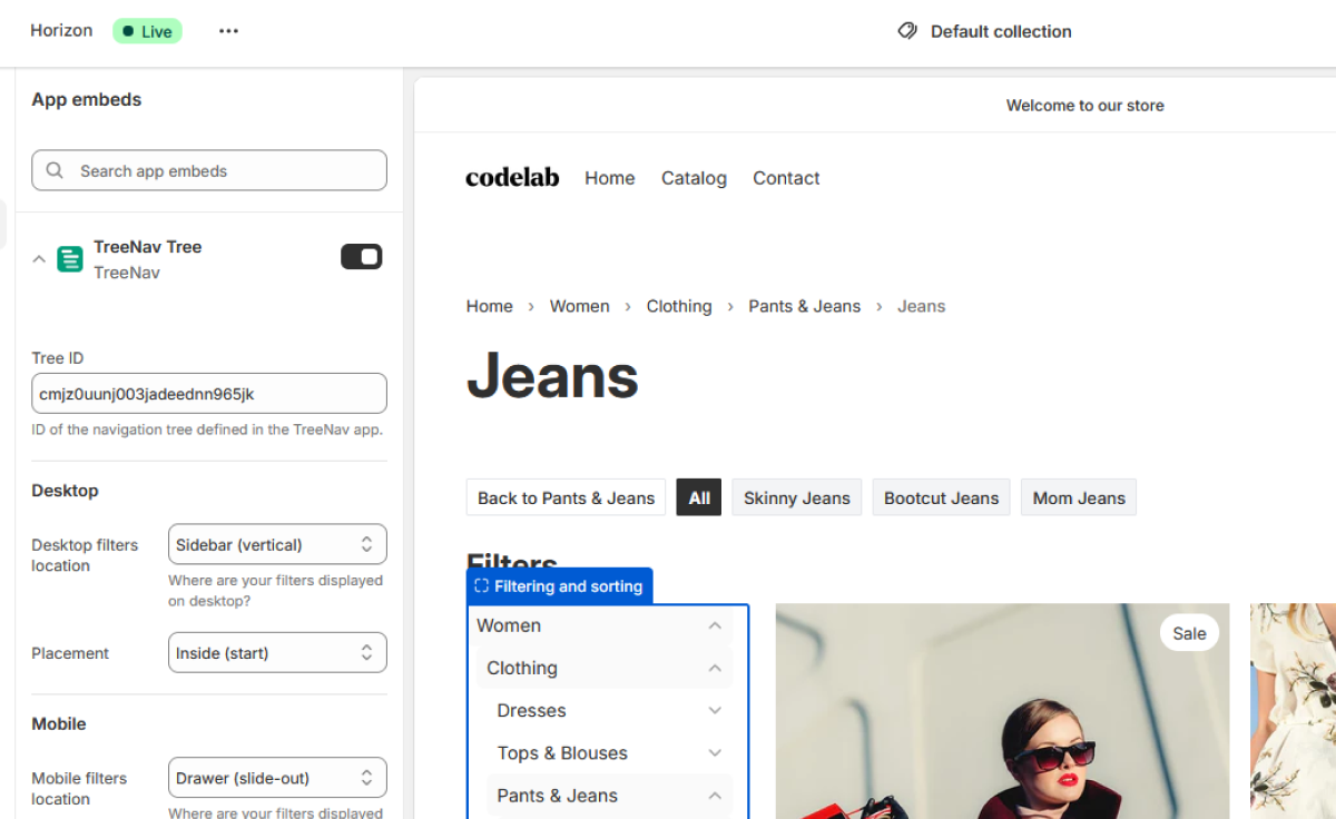 Customize your navigation